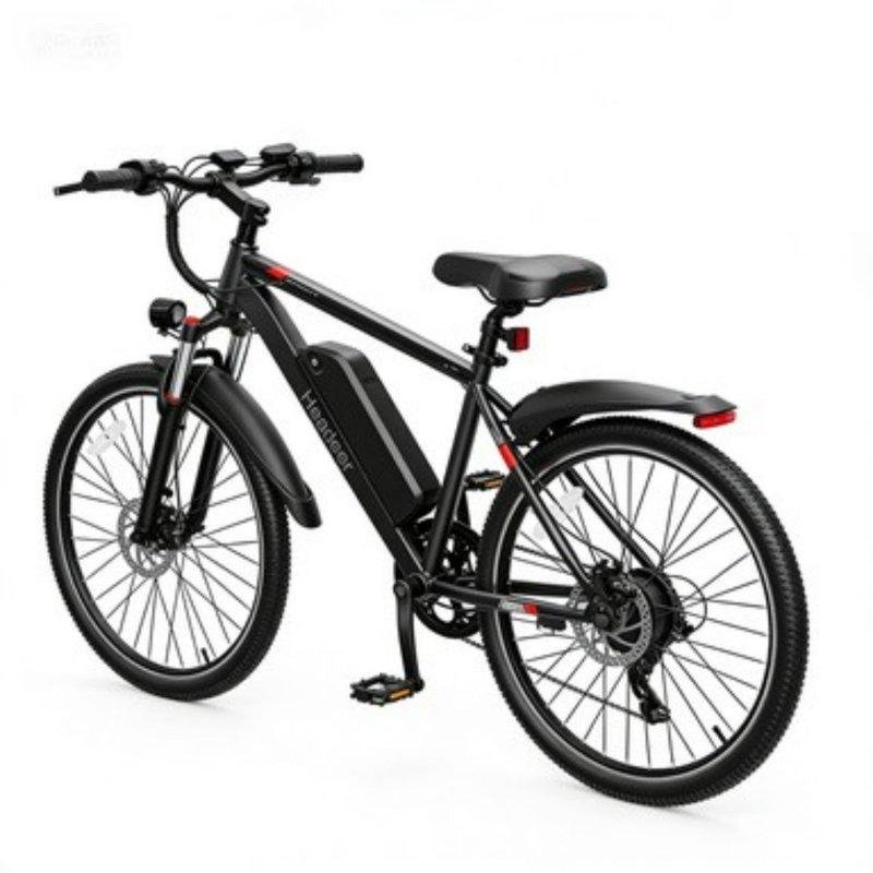 Detalle de Bicicleta Eléctrica Headeer BK1350: 500W, batería 48V 13,5Ah y 26" para urbano y ocio