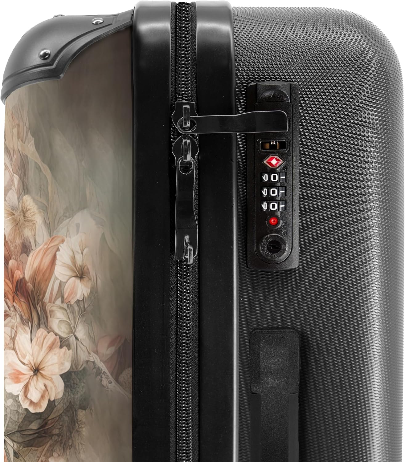 Thumbnail 4 de Valigia grande leggera in ABS NoBoringSuitcases.com con serratura TSA (67 cm, 72 L) – Pappagalli Blu