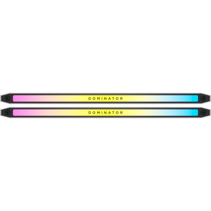 Detalle de Corsair Dominator Titanium DDR5 6600MHz 32GB (2x16GB) CL32 XMP Blanco