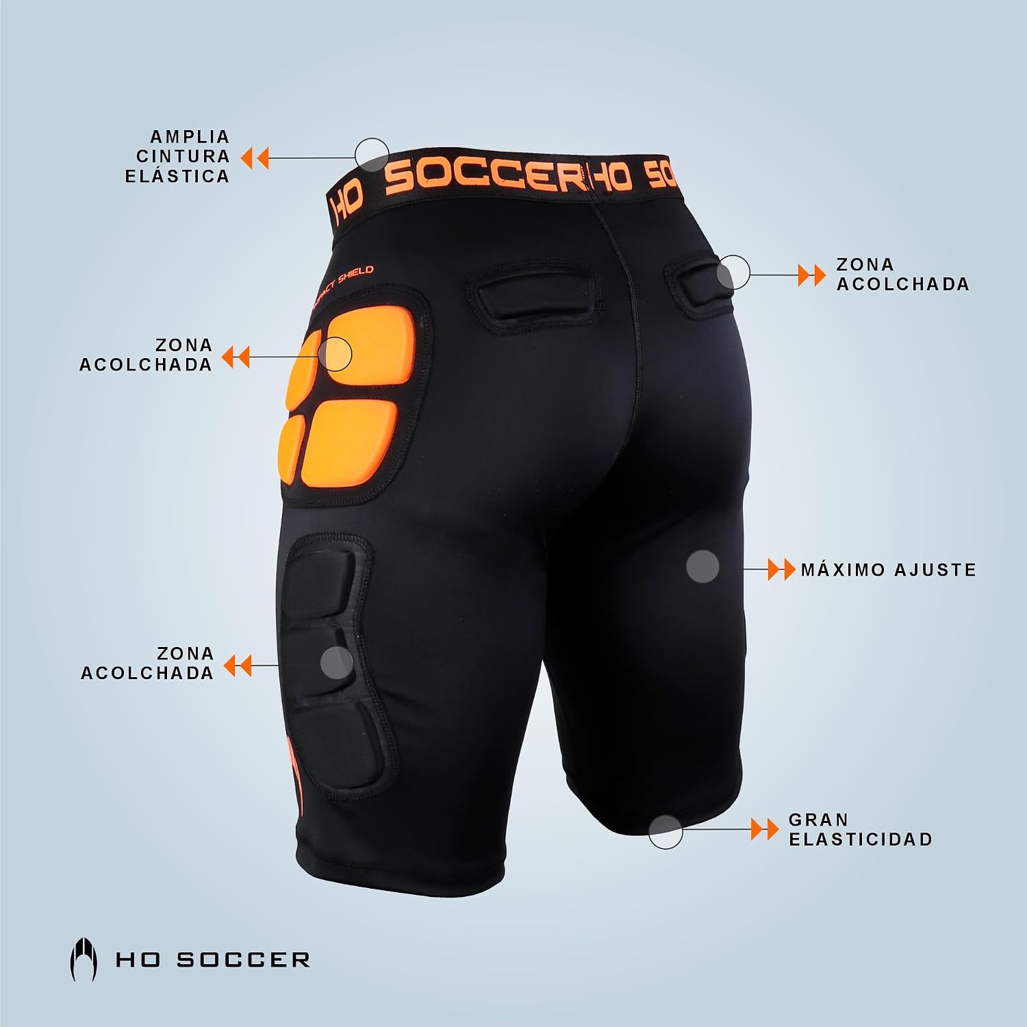 Thumbnail 5 de HO Soccer Short Impact Shield Sr – spodenki bramkarskie uniseks, slim fit