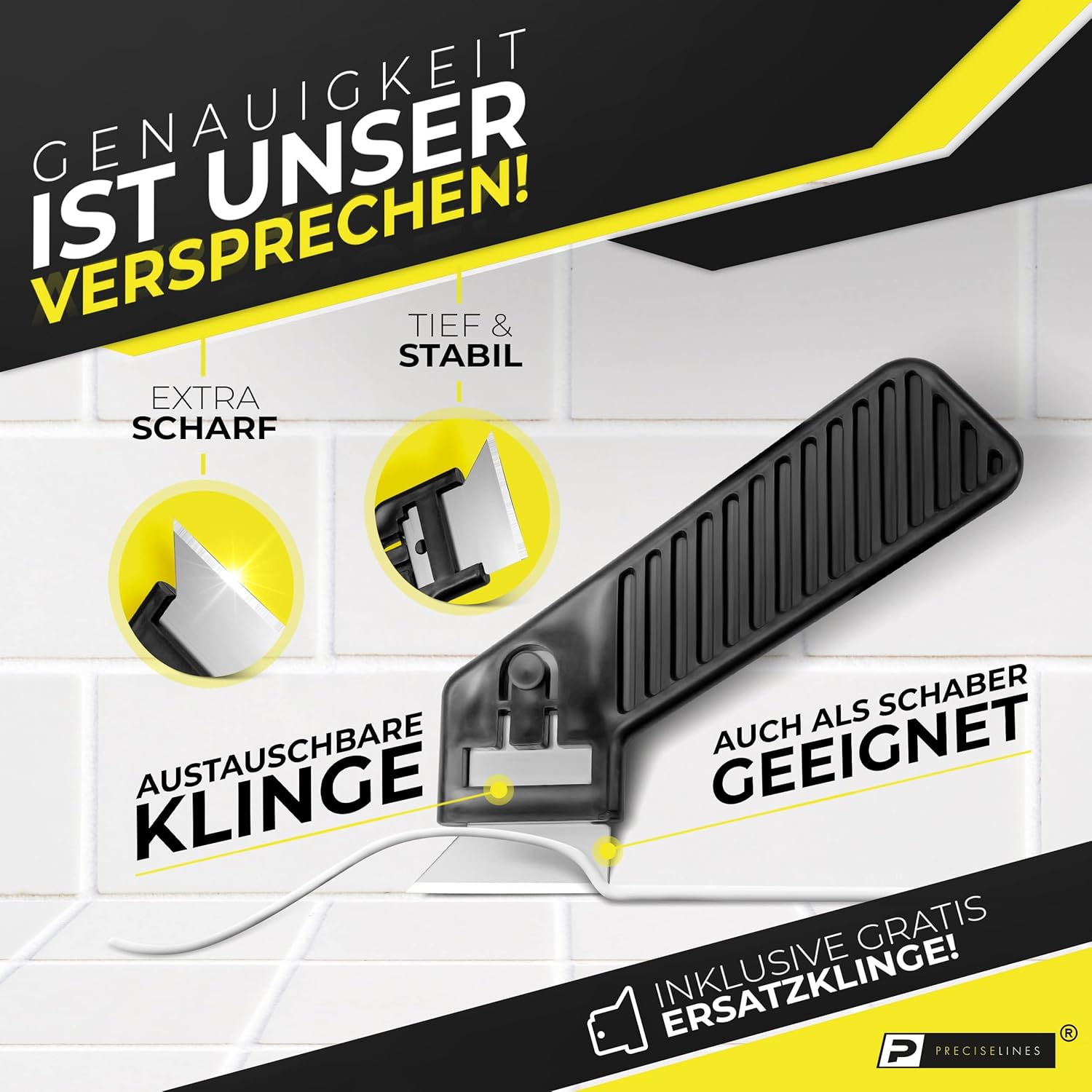Detalle 2 de PRECISE LINES Silikonentferner Set 11-teilig