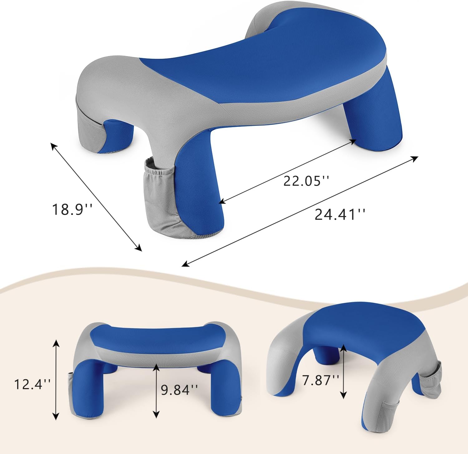 Thumbnail 2 de WOGAHEV Laptop Lap Desk with Memory Foam Armrest 🛋️