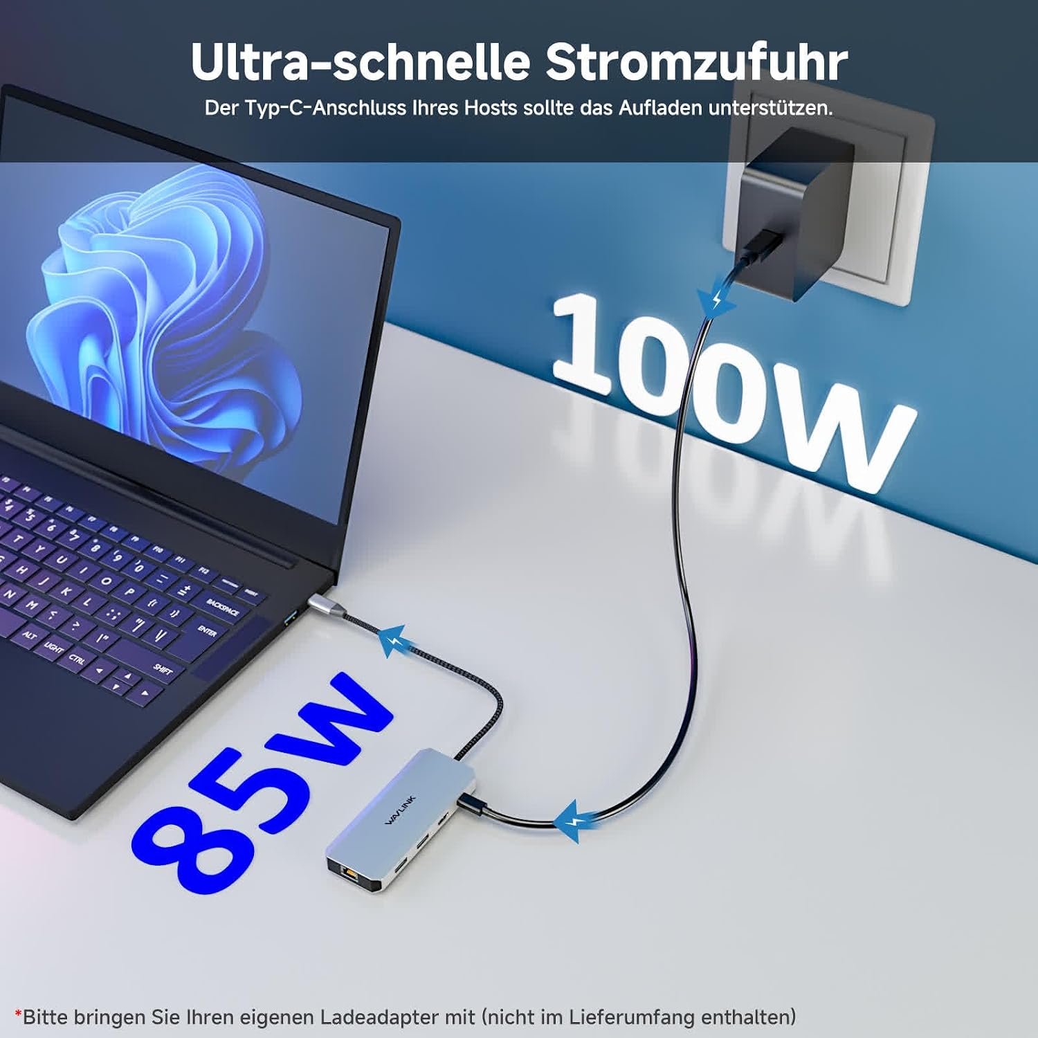 Thumbnail 1 de WAVLINK Laptop Docking Station 12-in-1