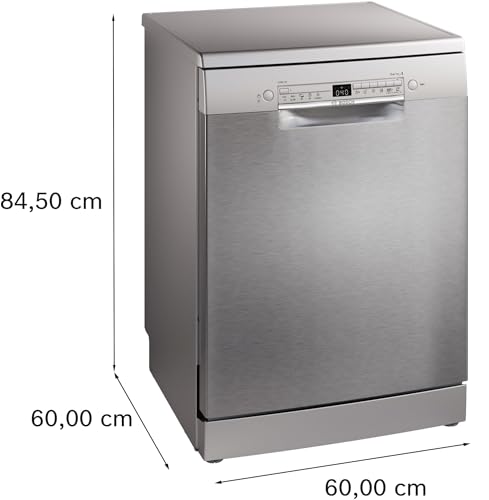 Detalle 2 de Bosch SMS2HVI02E Série 2 — Lave-vaisselle pose libre en inox 60 cm