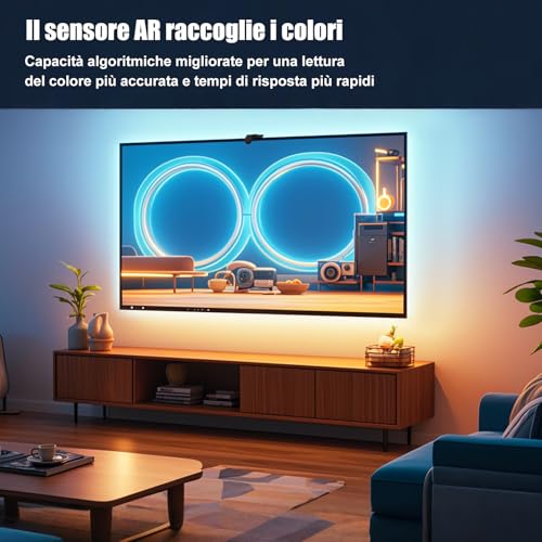 Detalle 2 de Diyife striscia LED TV da 4 m