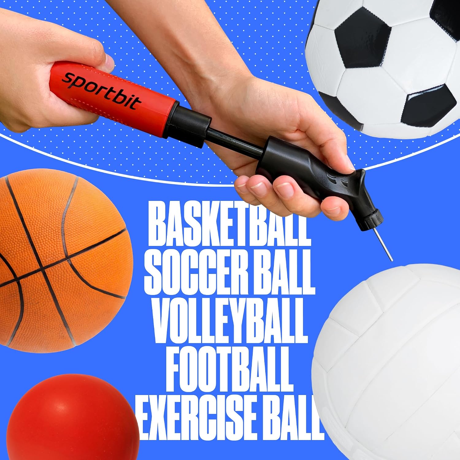 Thumbnail 4 de SPORTBIT Ball Pump for Sports Balls