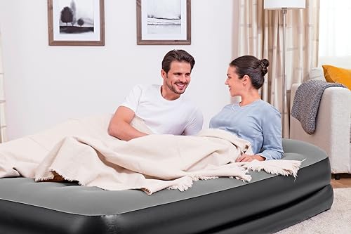 Thumbnail 8 de Bestway Lit Matelas Gonflable 2 Personnes Queen Aeroluxe avec Pompe Électrique Intégrée