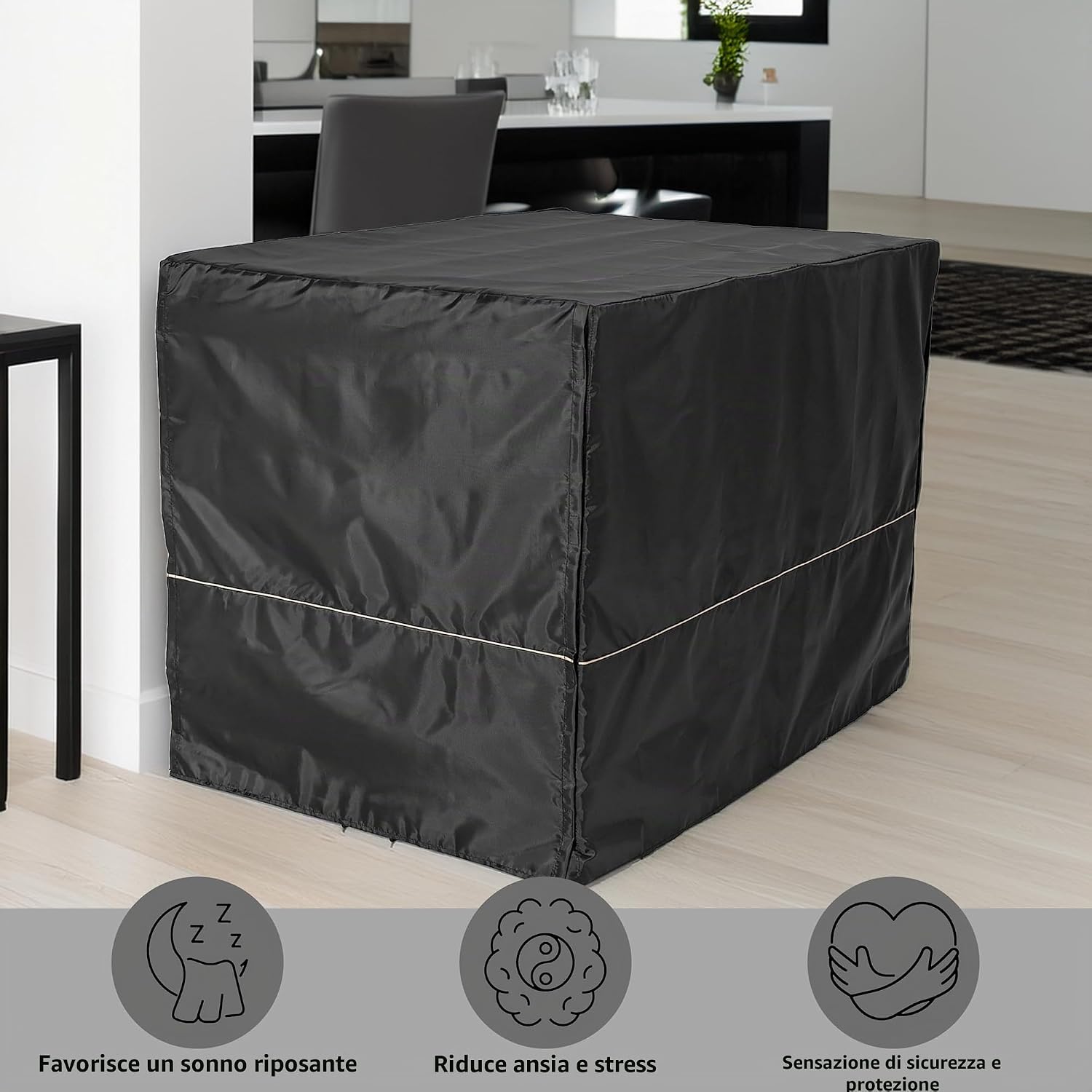 Detalle de MidWest Homes for Pets Kit di base iCrate a doppia porta 106 cm per cani di taglia grande