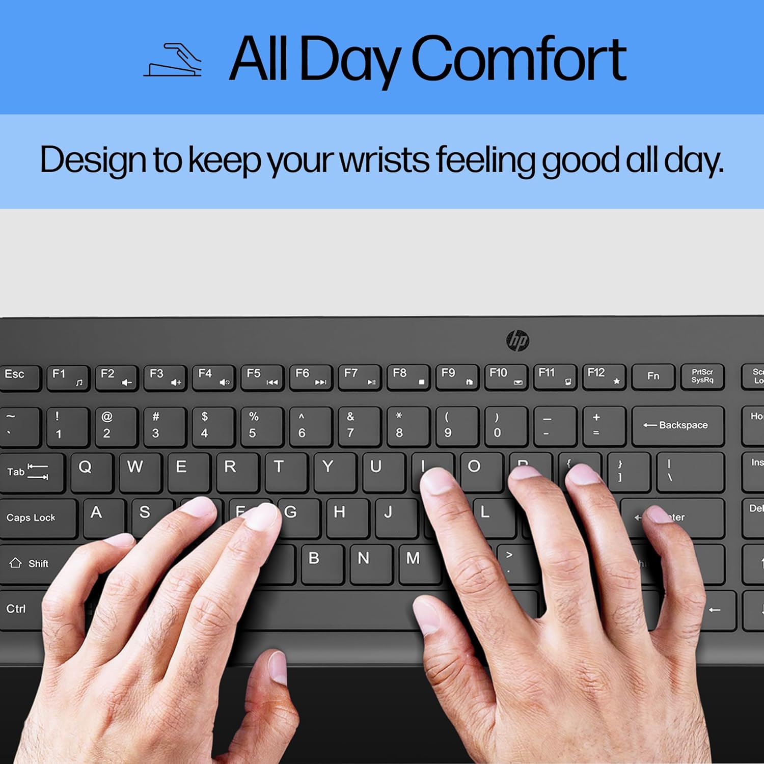 Thumbnail 4 de HP 150 wired combo mouse keyboard 1600 DPI
