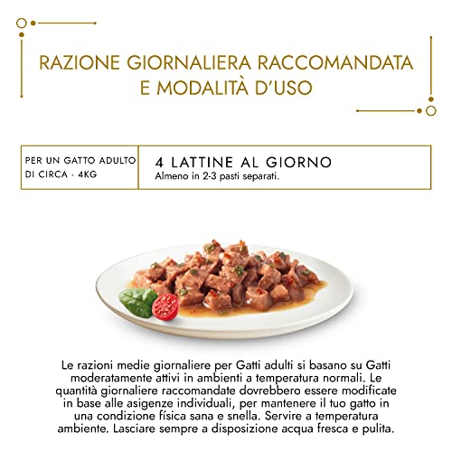 Thumbnail 5 de Gourmet Gold Dadini in Salsa con Vitello e Verdure – 24 lattine da 85 g