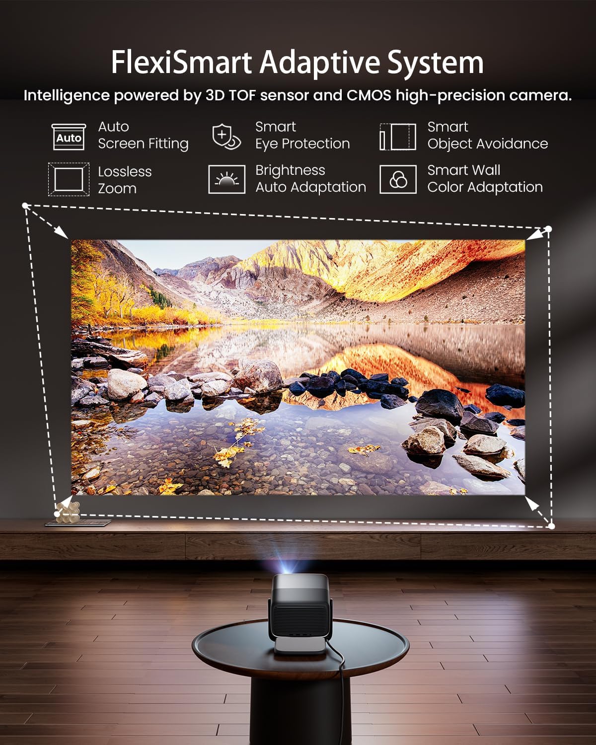 Thumbnail 6 de JMGO N1S Ultra 4K Triple Laser Projector with WiFi and Bluetooth (Google TV, 2800 ISO Lumens)