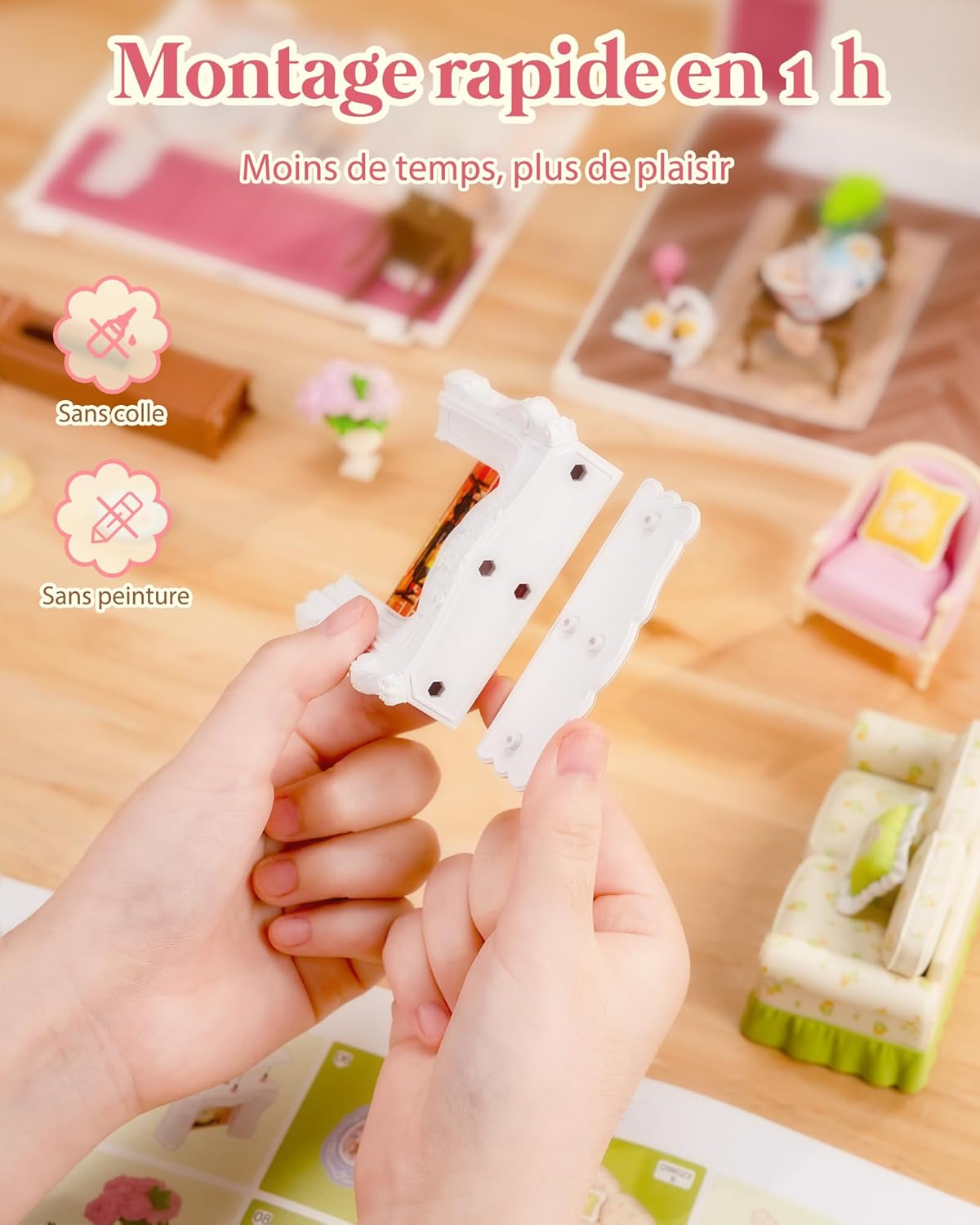 Thumbnail 2 de Rolife Super Creator Holiday Tea Time – Kits de Maison Miniature DIY pour adultes