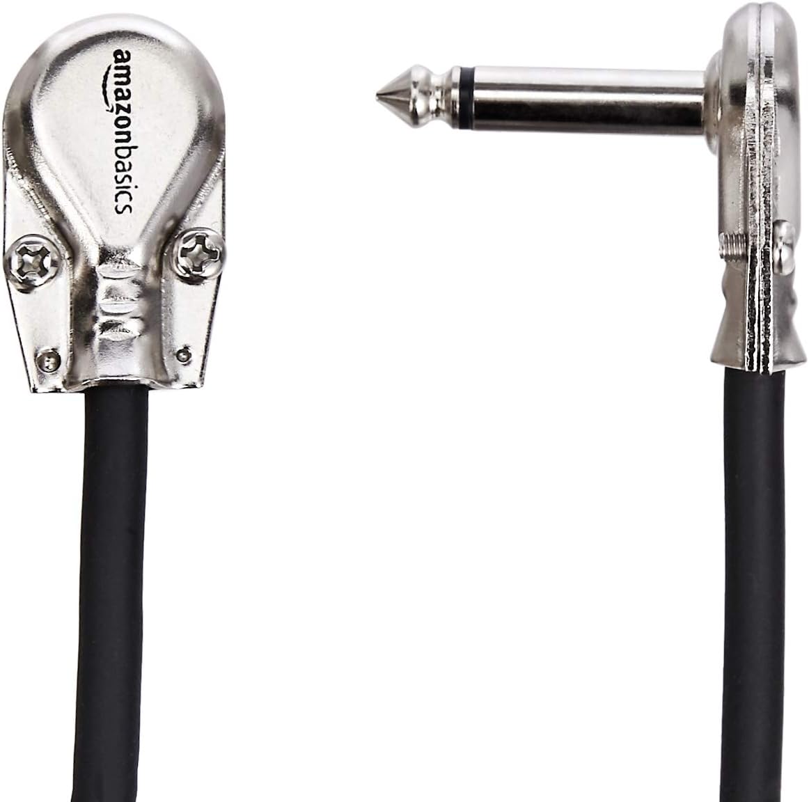 Thumbnail 2 de Amazon Basics 1/4" Right‑Angle Guitar Patch Cables (15 cm, Pack of 6) — Practical, Built to Last