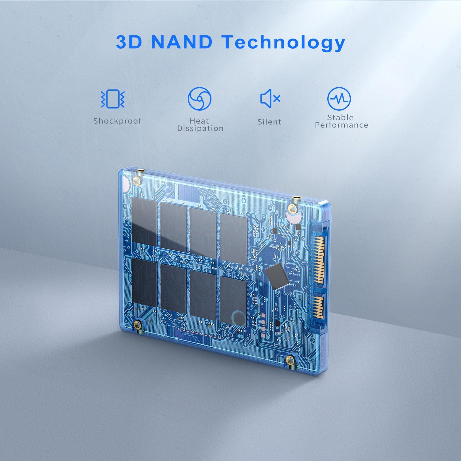 Detalle 2 de TOPESEL 2.5-inch SATA SSD 1TB