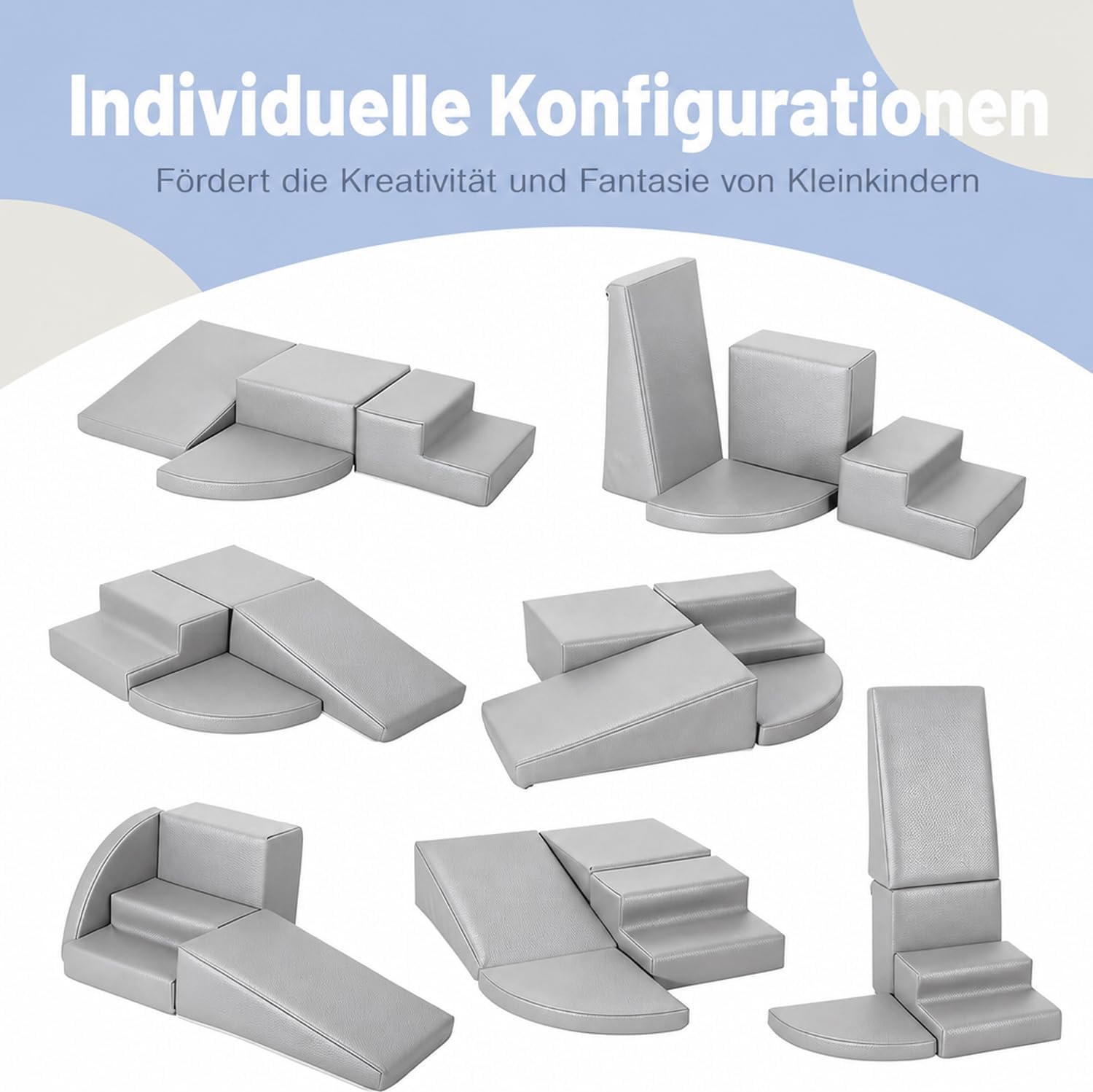 Detalle 1 de Schaumstoff Bausteine Kinder Klettern 4 Softbausteine