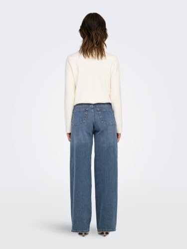Thumbnail 1 de ONLY Onlmadison Blush Hw Wide DNM Tai853 Noos – High-Waist Jeans mit weitem Bein
