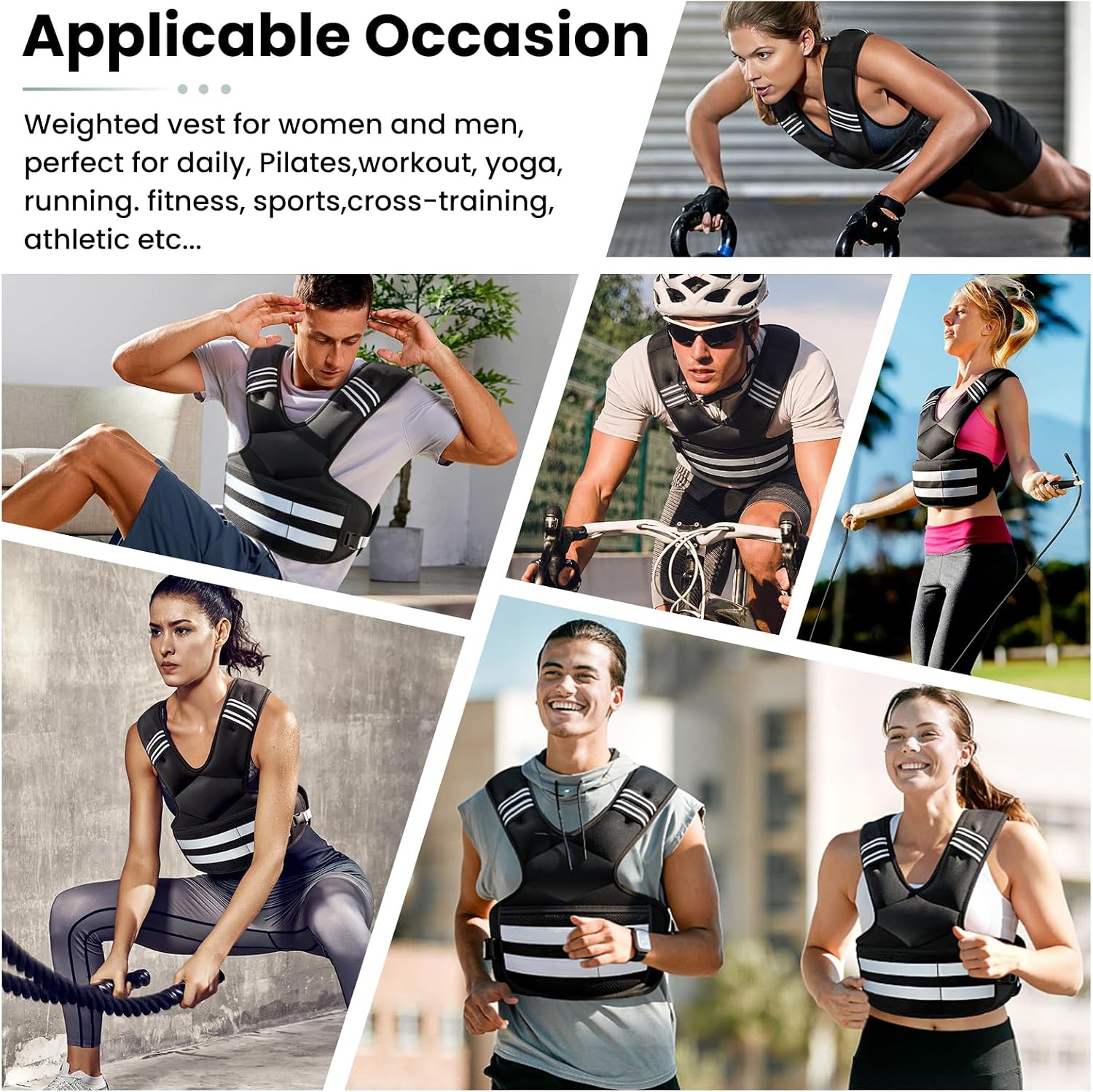 Thumbnail 6 de Adjustable Weighted Vest, 11–18 lb