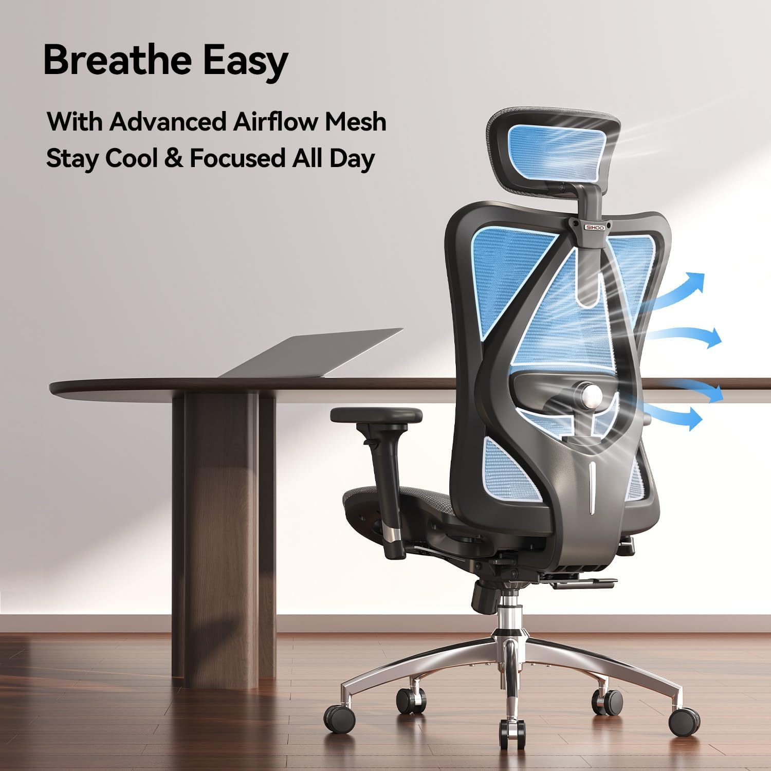 Thumbnail 4 de SIHOO M57 Ergonomic Office Chair 330 lb