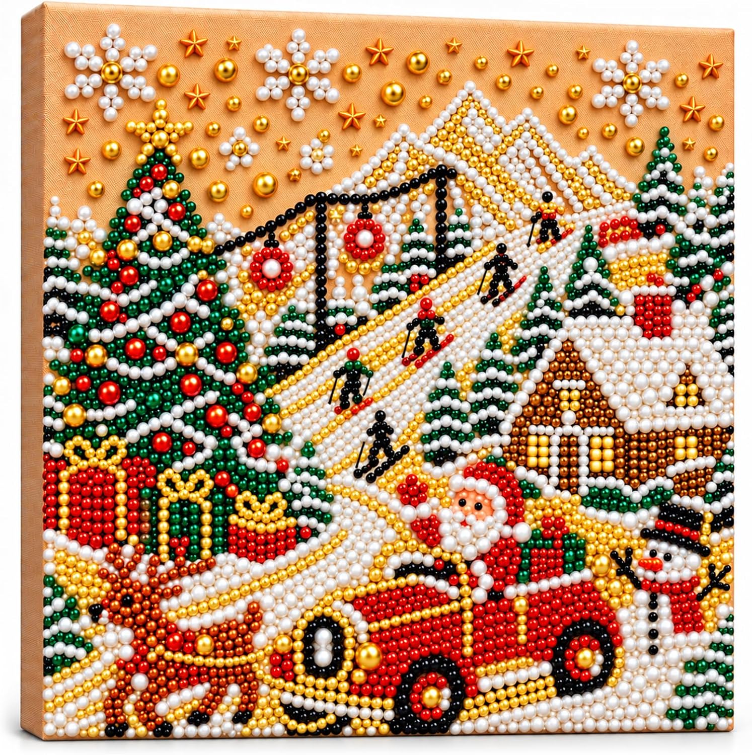 Detalle de Diamond and Pearl Art Kit, 10 x 10 in