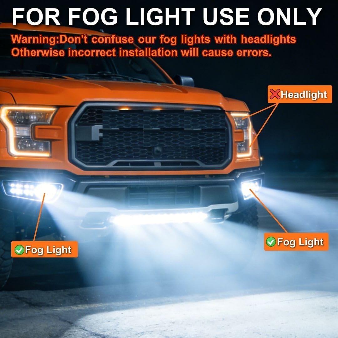 Thumbnail 4 de SEALIGHT H4 Fog Light Bulbs 40000LM