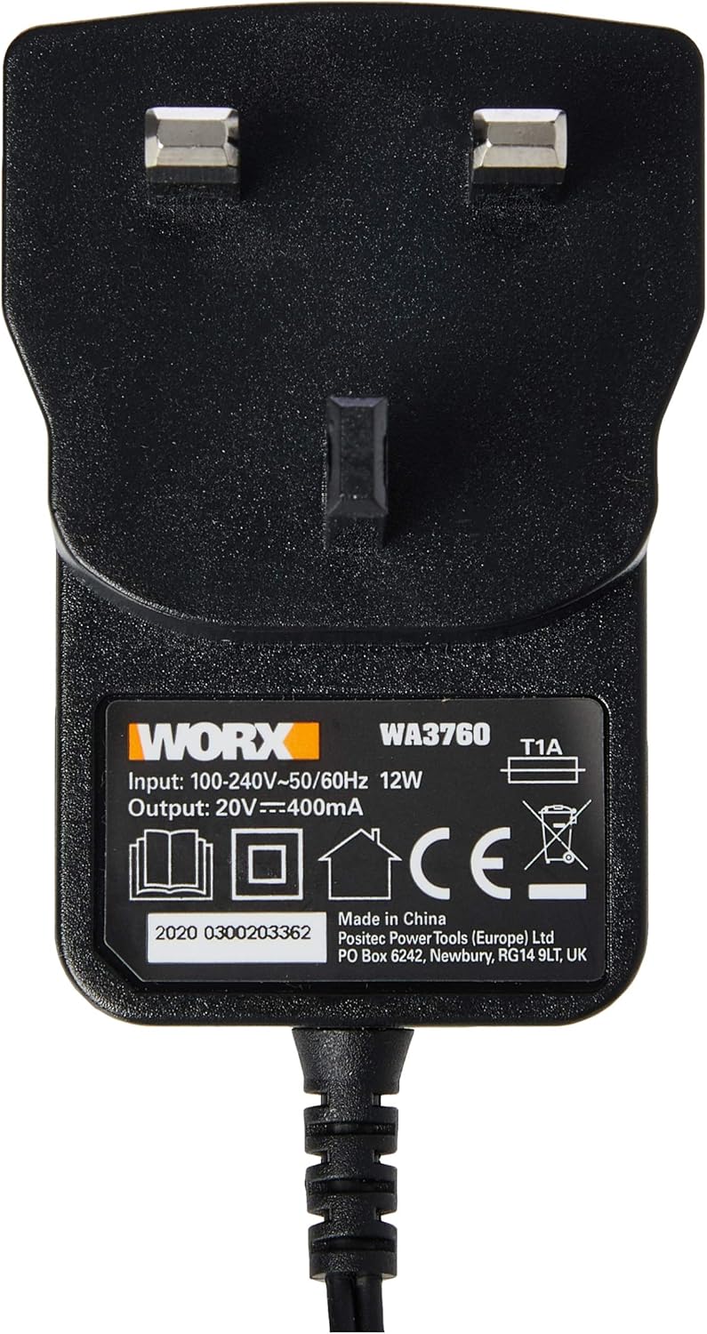 Detalle de WORX WA3760 18V (20V MAX) Battery Charger for all WORX batteries