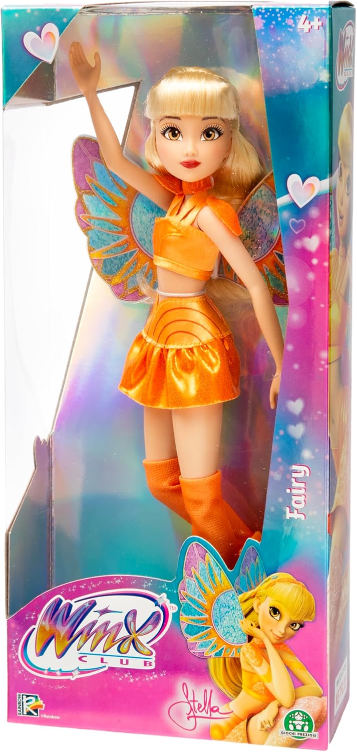 Thumbnail 5 de Winx Poupée Stella Fairy, 26 cm – 7 articulations et ailes amovibles