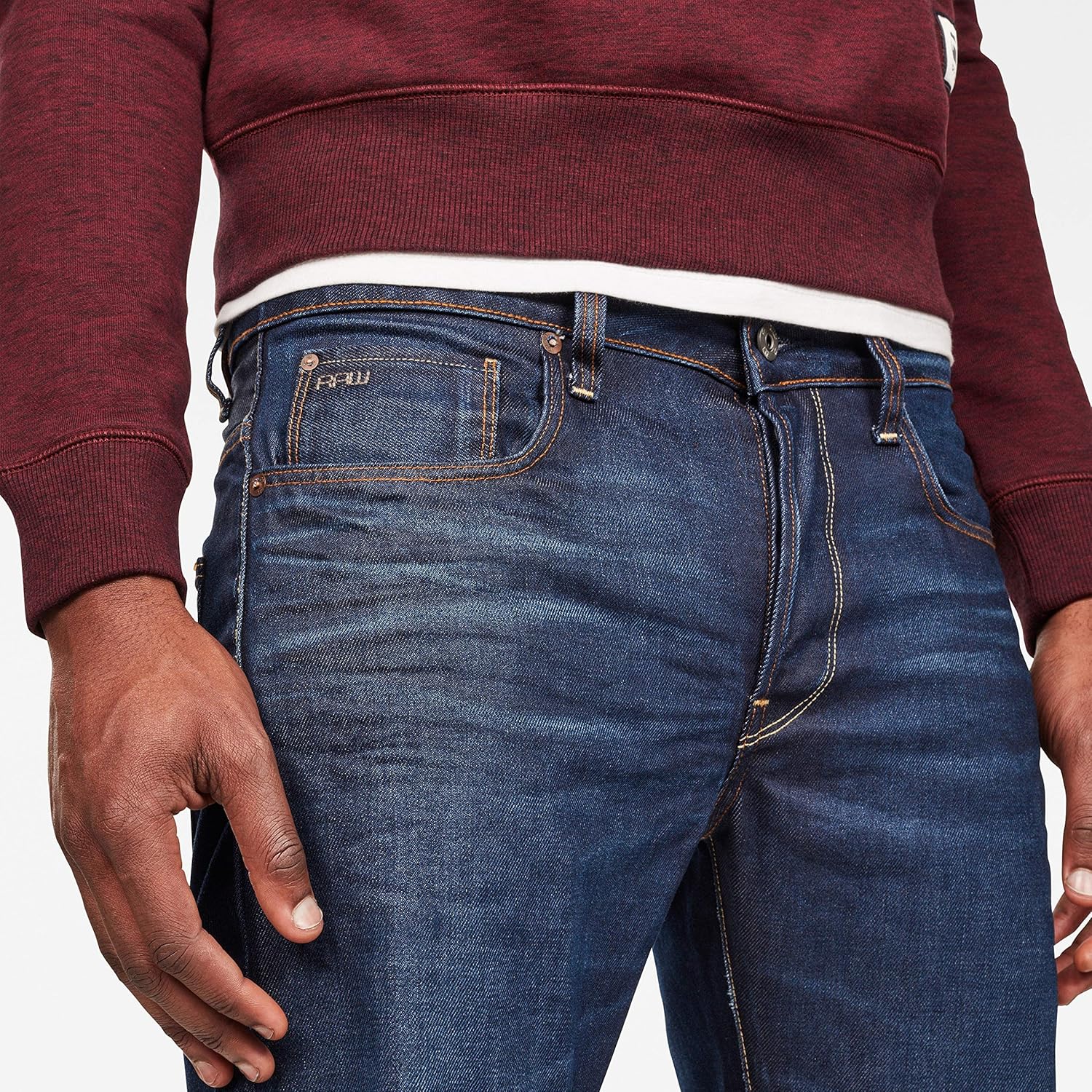 Thumbnail 5 de G-Star Herren 3301 Straight Jeans – Normaler Bund, gerades Bein