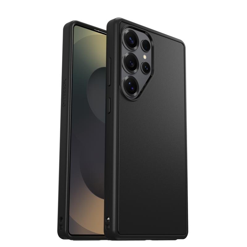 Detalle de Funda OtterBox Symmetry Series para Galaxy S25 Ultra (PC y TPE) negra con imanes