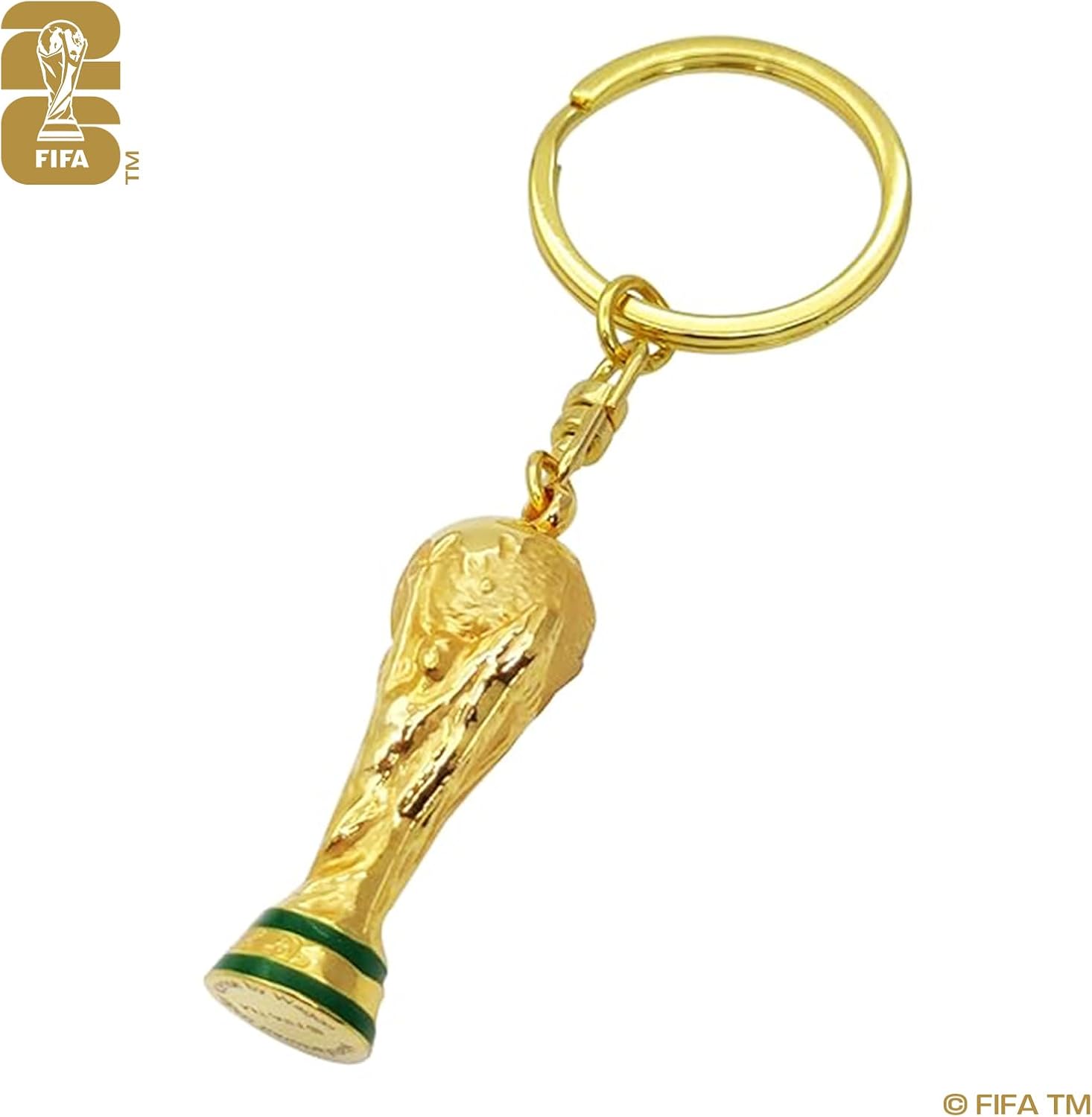 Detalle 2 de Porte-clés officiel FIFA World Cup 2026 – Édition Collector en alliage de zinc premium