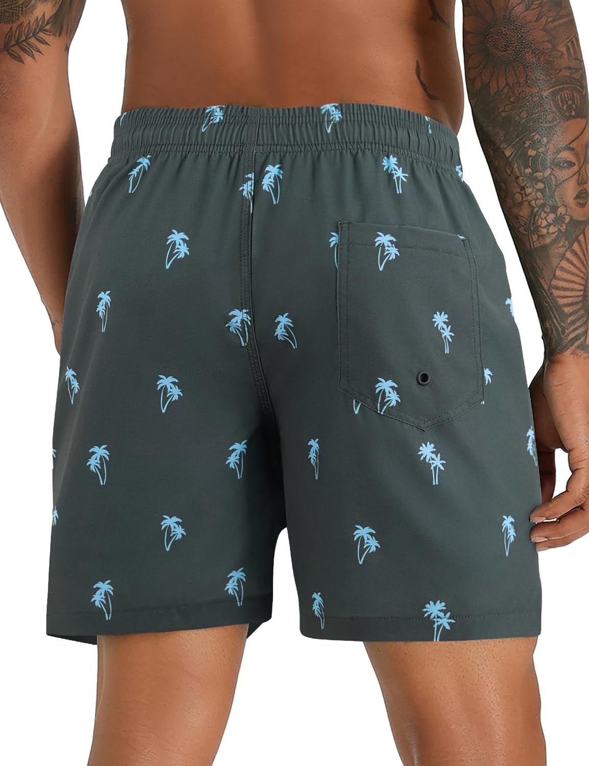 Detalle de Swim trunks with compression liner, 5-inch