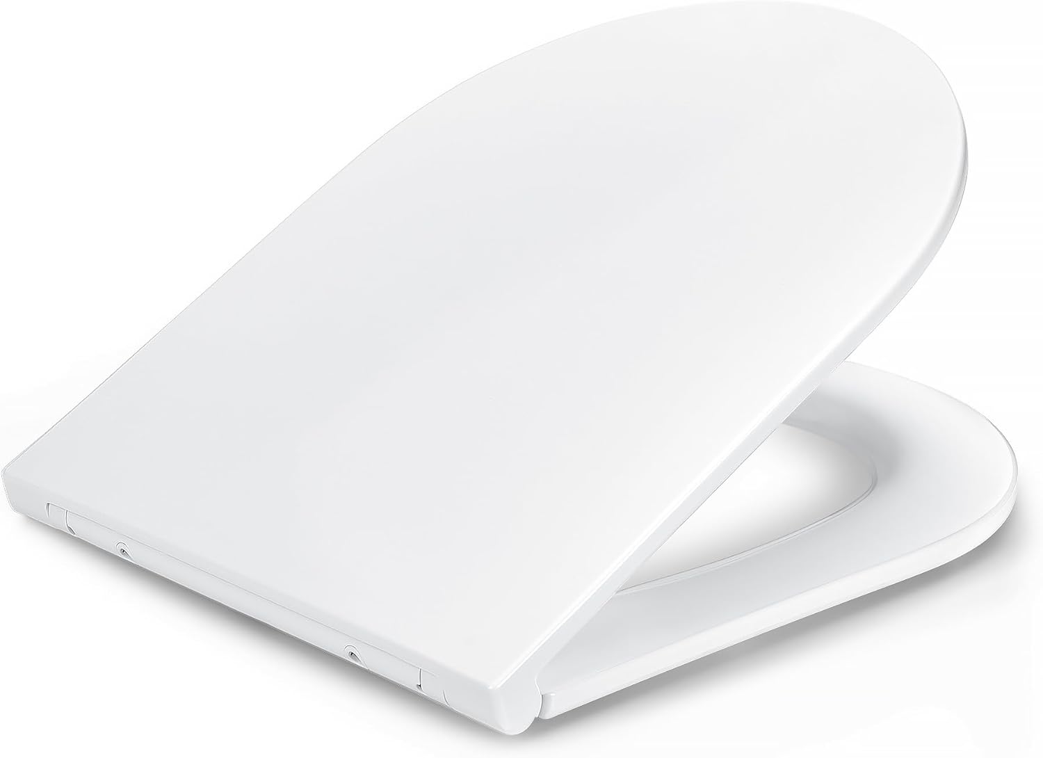 Thumbnail 5 de Amazon Basics O-Shape Toilet Seat with Soft-Close, Quick-Release Hinges and Universal Fit