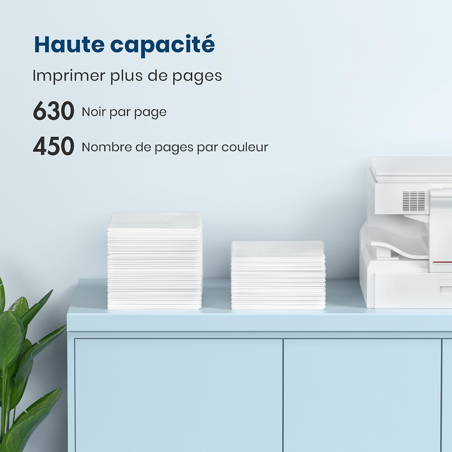 Thumbnail 1 de Washope Cartouche 62XL Noir 630 pages 🖨