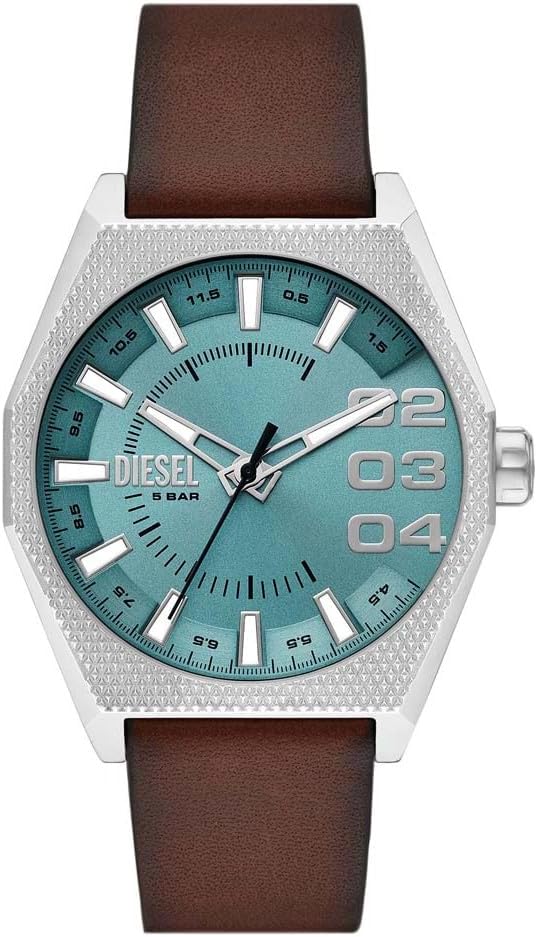 Thumbnail 6 de Diesel Scraper: orologio da uomo con movimento al quarzo, cinturino intercambiabile in silicone, acciaio o pelle