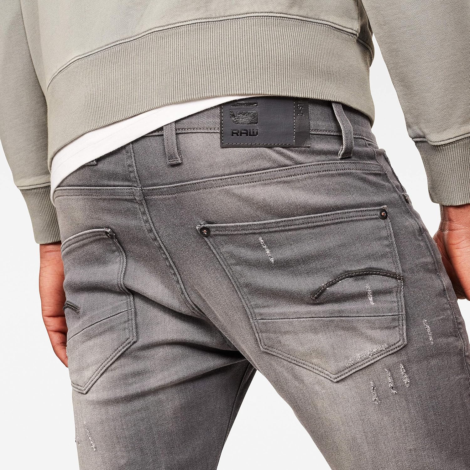 Thumbnail 2 de G-STAR Revend Skinny 33W/32L vaqueros gris