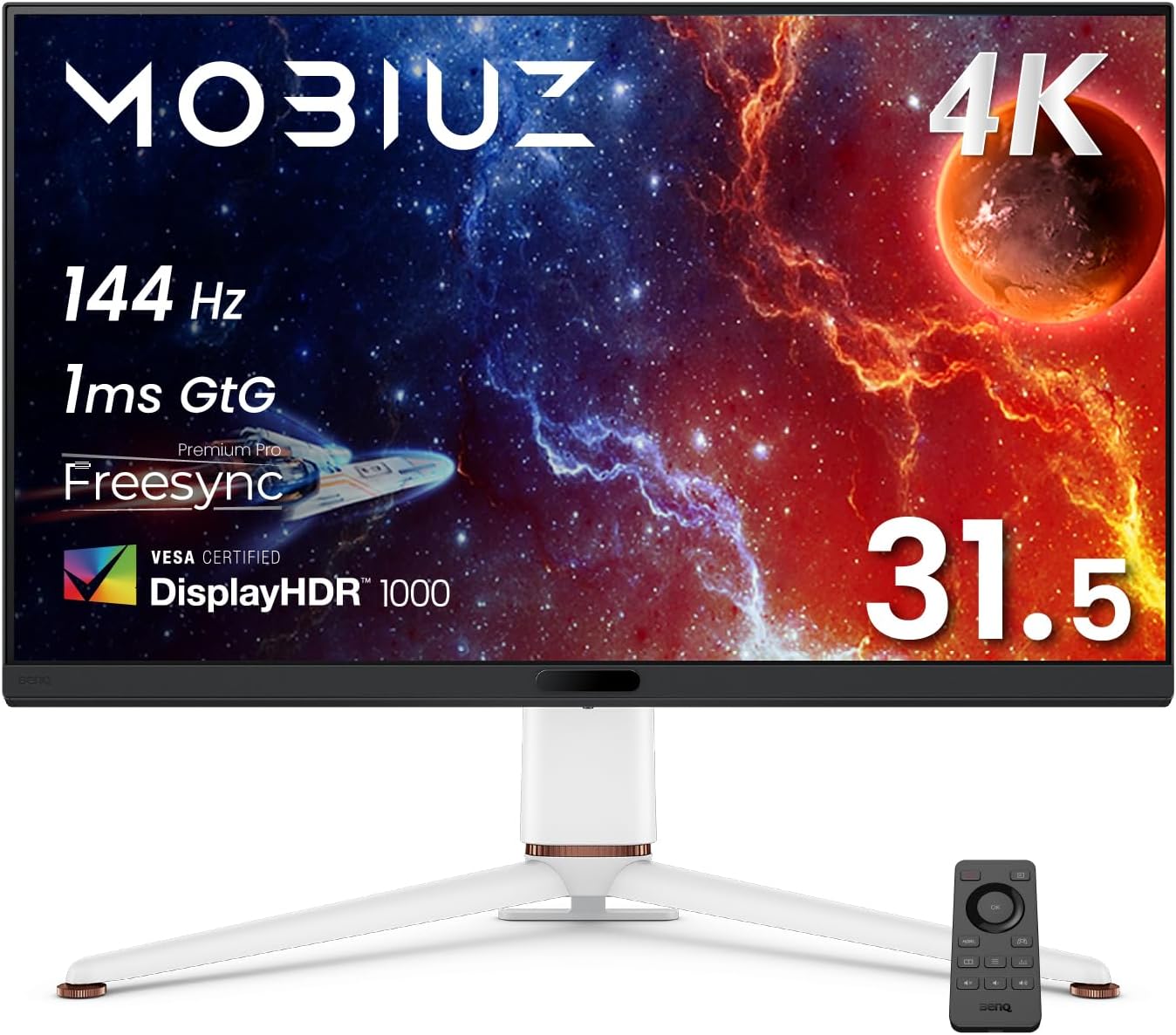 Thumbnail 6 de BenQ MOBIUZ EX271UZ 26.5インチ 4K量子ドット有機EL・240Hzゲーミングモニター