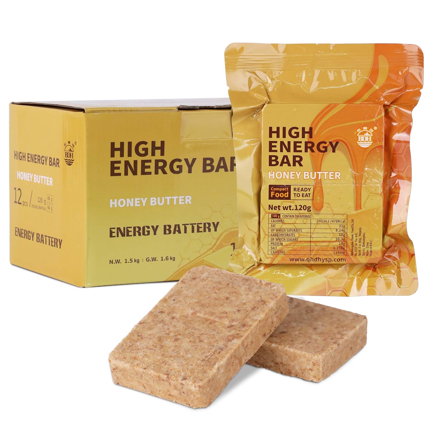 Detalle de Notversorgung Honigbutter Hardtack 6883 kcal đ«