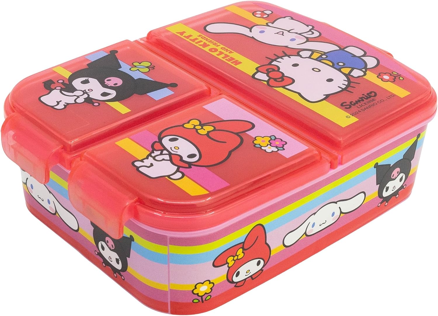 Detalle de Stor Hello Kitty and Friends - Contenitore per il pranzo con 3 scomparti