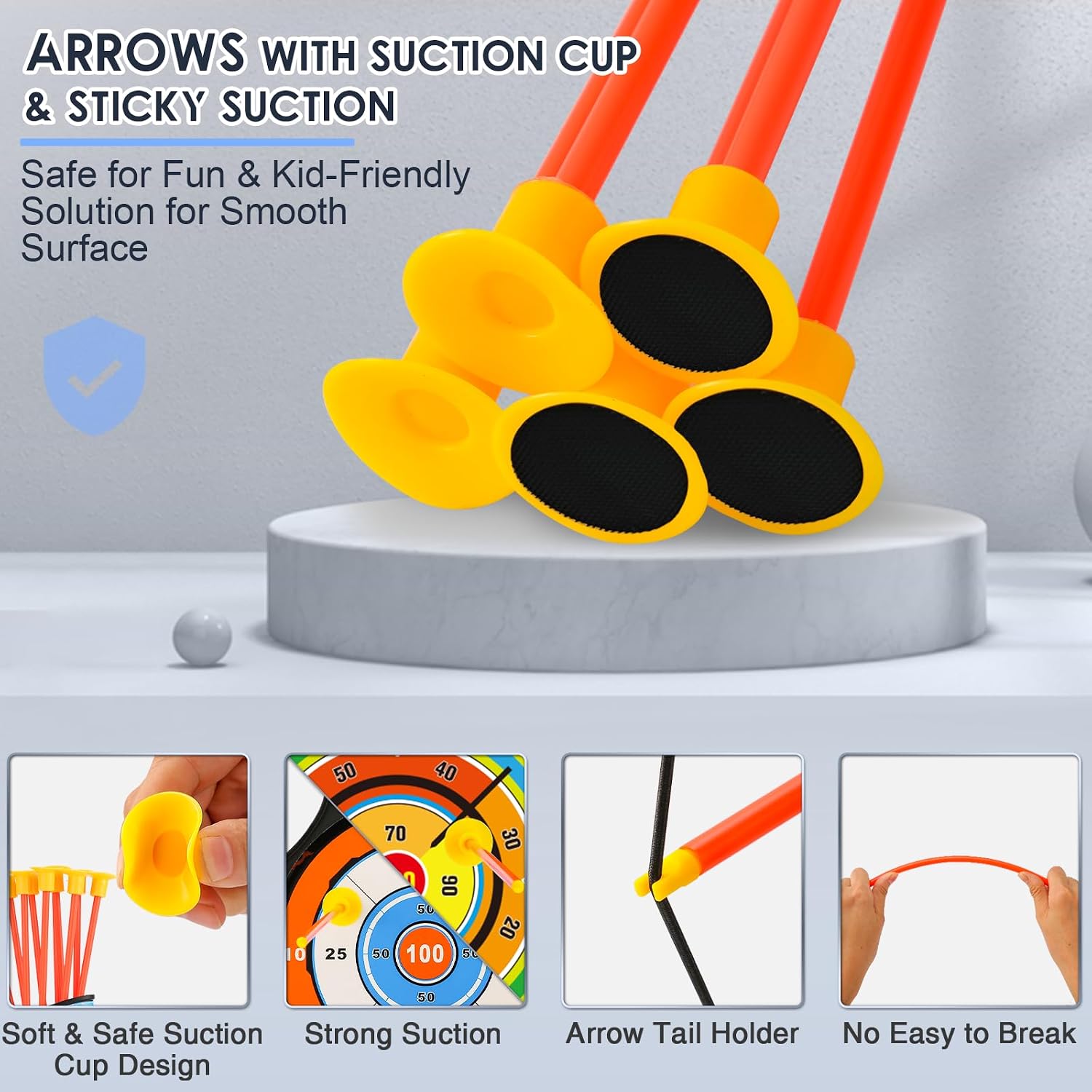 Detalle 2 de Kids' Archery Set with LED Bows