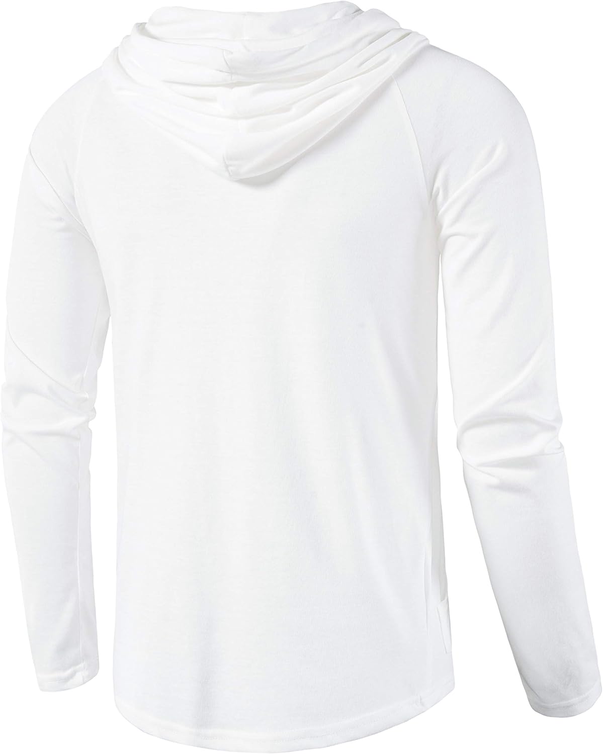 Detalle de SIR7 Men's Gym Workout Hoodie — Lightweight Long Sleeve