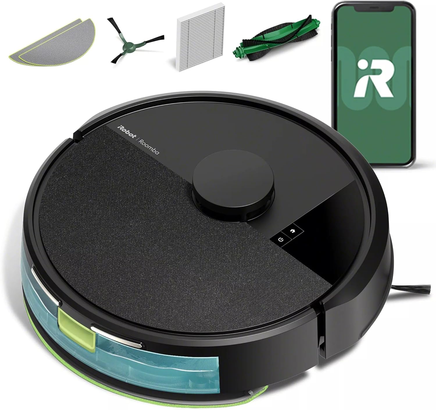 Detalle de iRobot Roomba 105 Combo Robot Vacuum and Mop with LiDAR Navigation