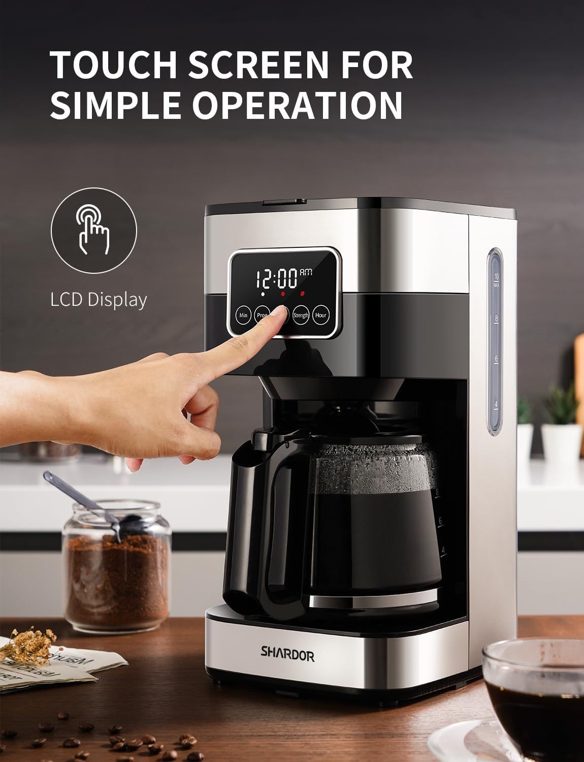 Thumbnail 1 de SHARDOR 10-Cup Programmable Coffee Maker