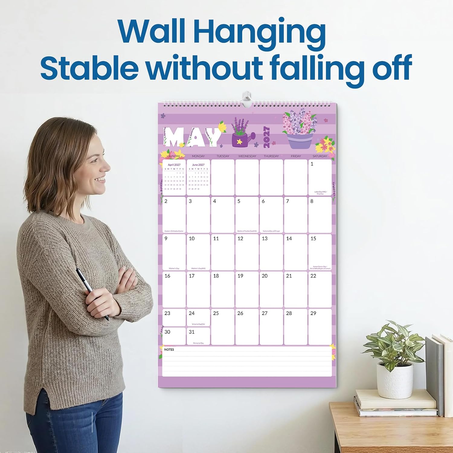 Thumbnail 6 de SUNEE Wall Calendar, 17 x 27 inches