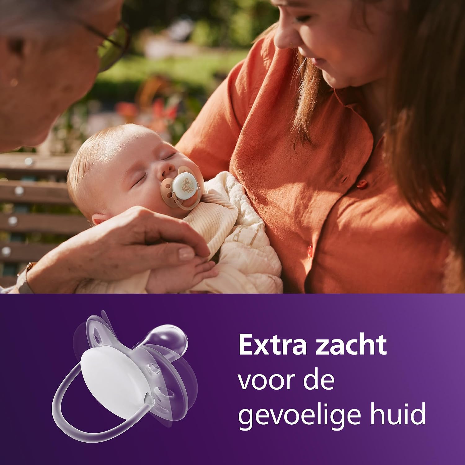 Thumbnail 1 de Philips Avent Ultra Soft SCF094/07 fopspenen 0–6 maanden, lichtgevend