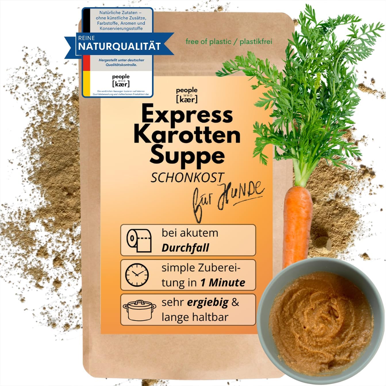 Detalle de people who kaer Morosche Karottensuppe 200 g 🍲