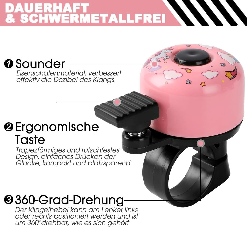 Detalle 2 de Fahrradklingel Kinder 120 dB
