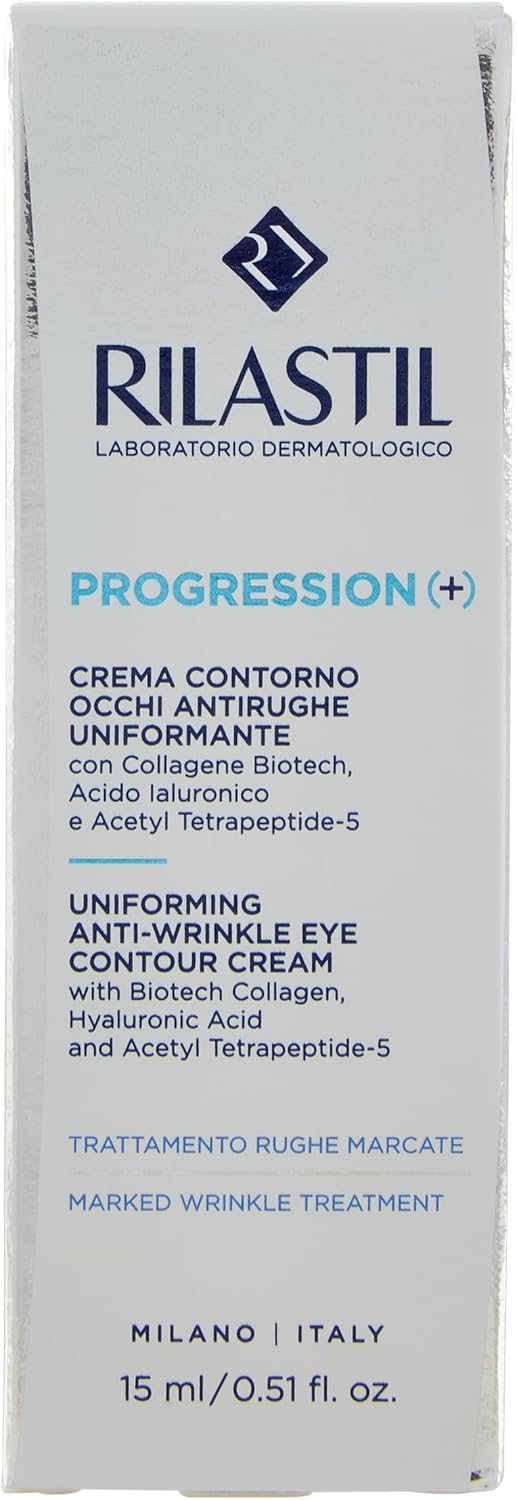 Detalle de Rilastil Progression (+) - Crema Contorno Occhi Anti-Rughe Uniformante 15ml