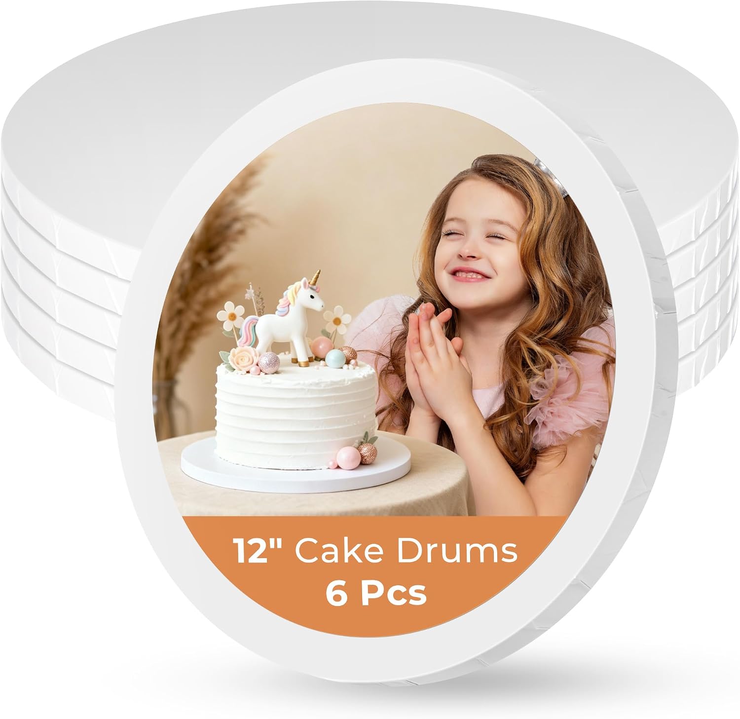 Thumbnail 6 de Kootek 12PCS Cake Drums 12 inch