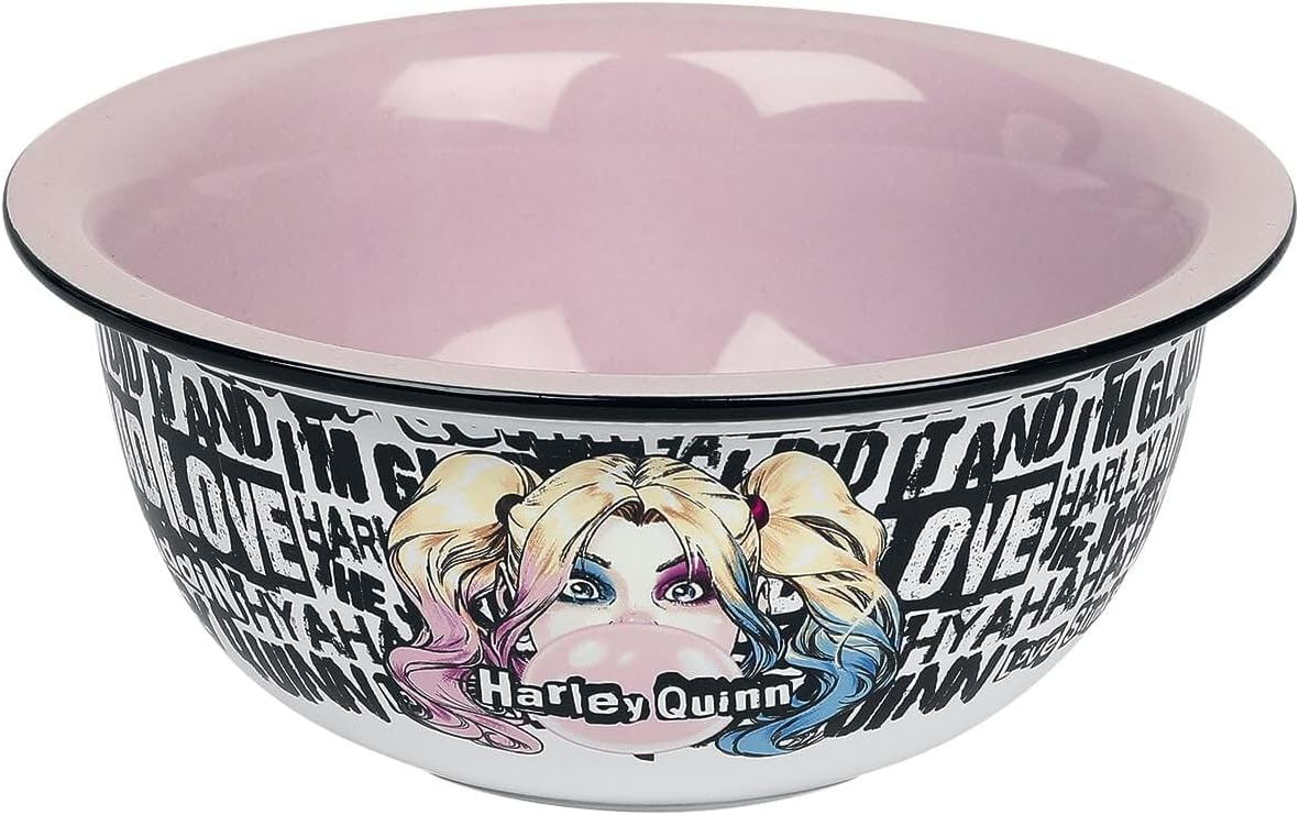 Detalle de GEDALABELS Batman DC Harley Quinn-skål 13294, 600 ml, keramik