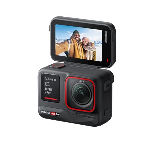 Detalle de Insta360 Ace Pro: action cam 4K con Leica, AI da 5 nm e stabilizzazione FlowState