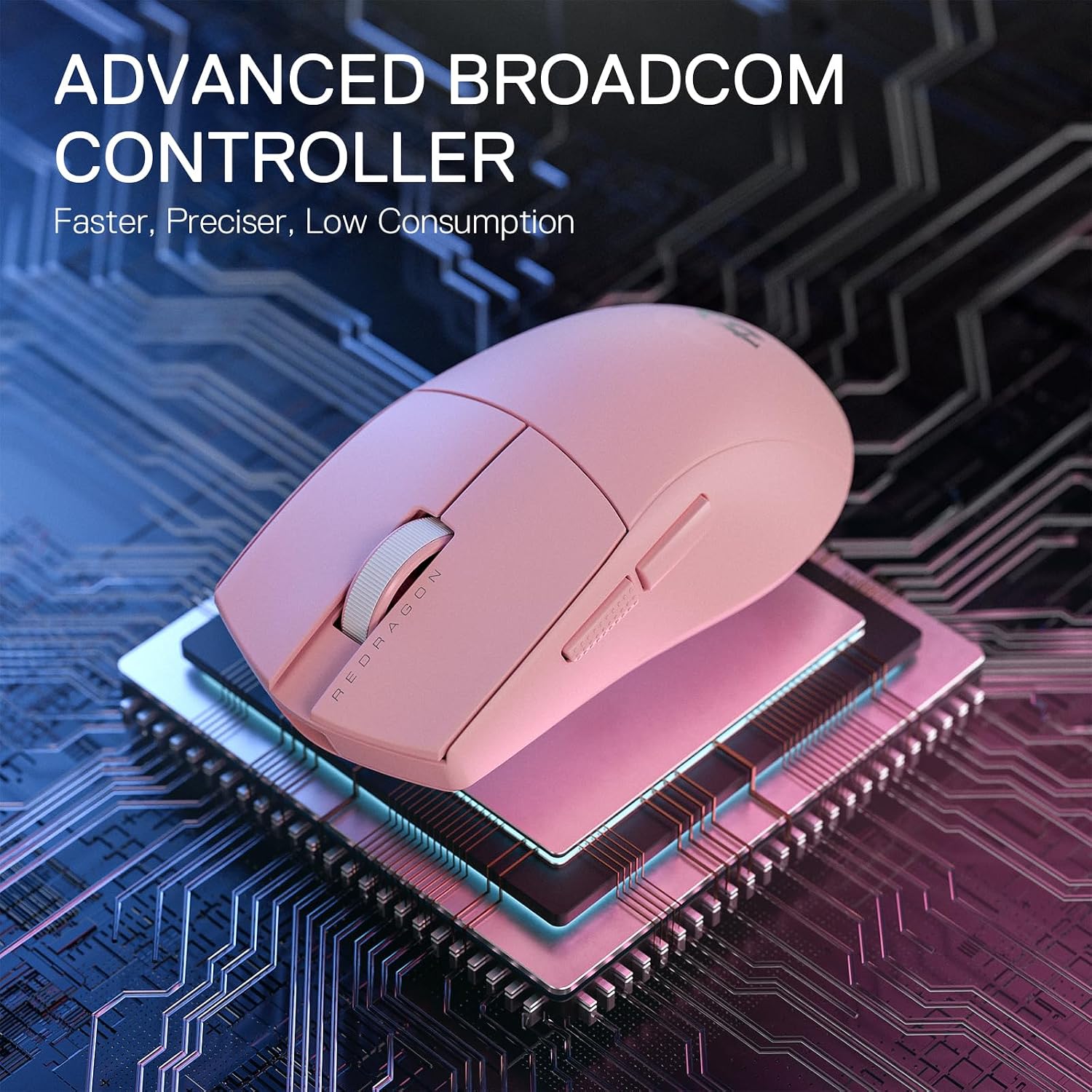 Thumbnail 3 de Redragon M916 PRO 3-Modus Wireless Gaming Maus – 49 g ultraleicht, 26K DPI & 3-Verbindungsmodi